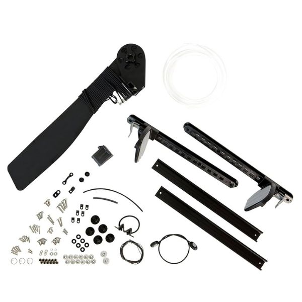 Rudder kit and tools for kayak repairs