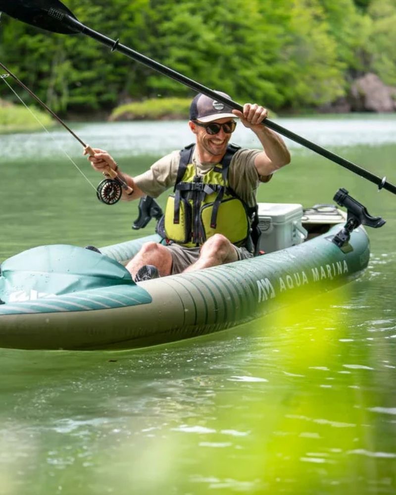 Inflatable fishing kayaks