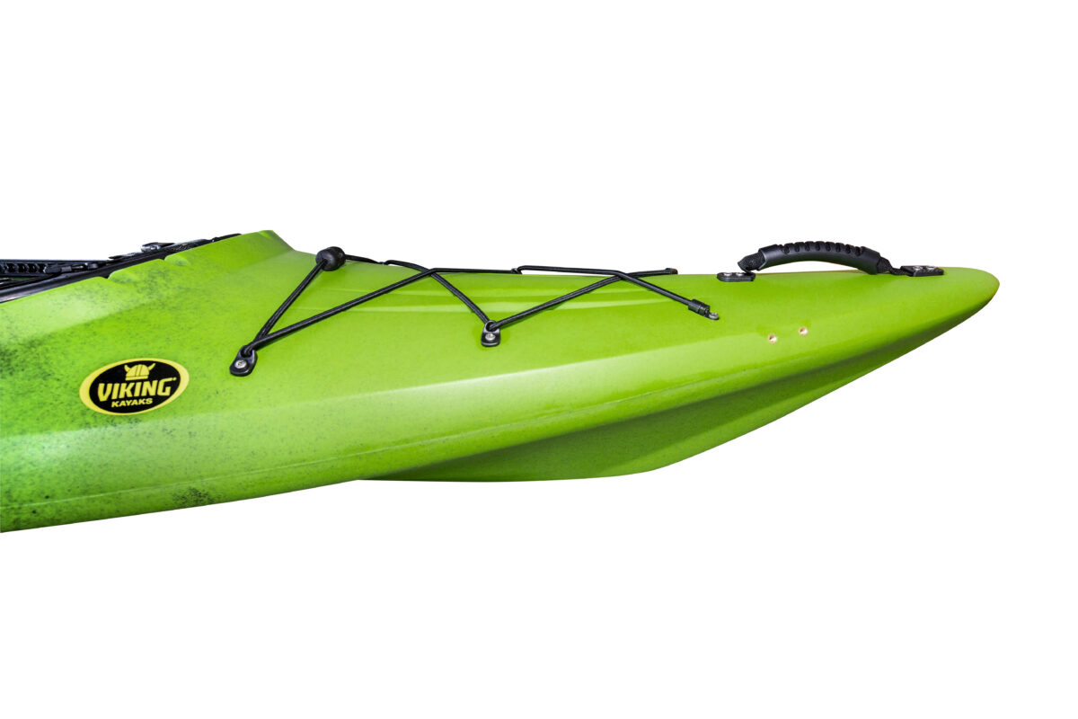 Profish 400 kiwi feature lifted bow side 1