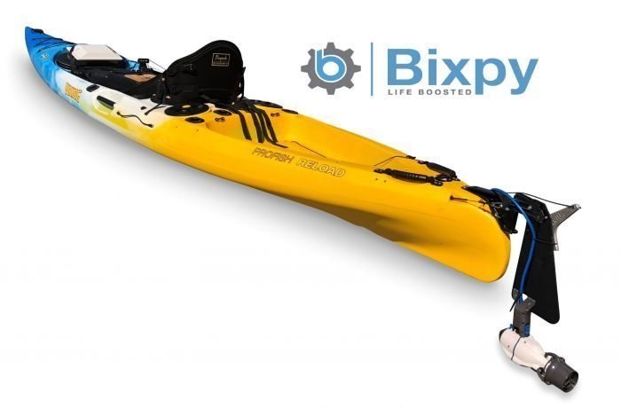 Combine Viking Kayaks' high-performance and innovative Profish Reloadfishing kayak with the Bixpy jet motor