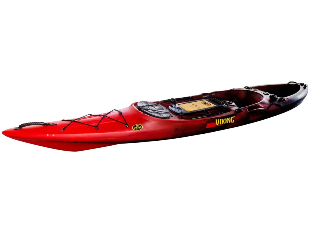 Side view of viking profish 400 lightweight fishing kayak (2)