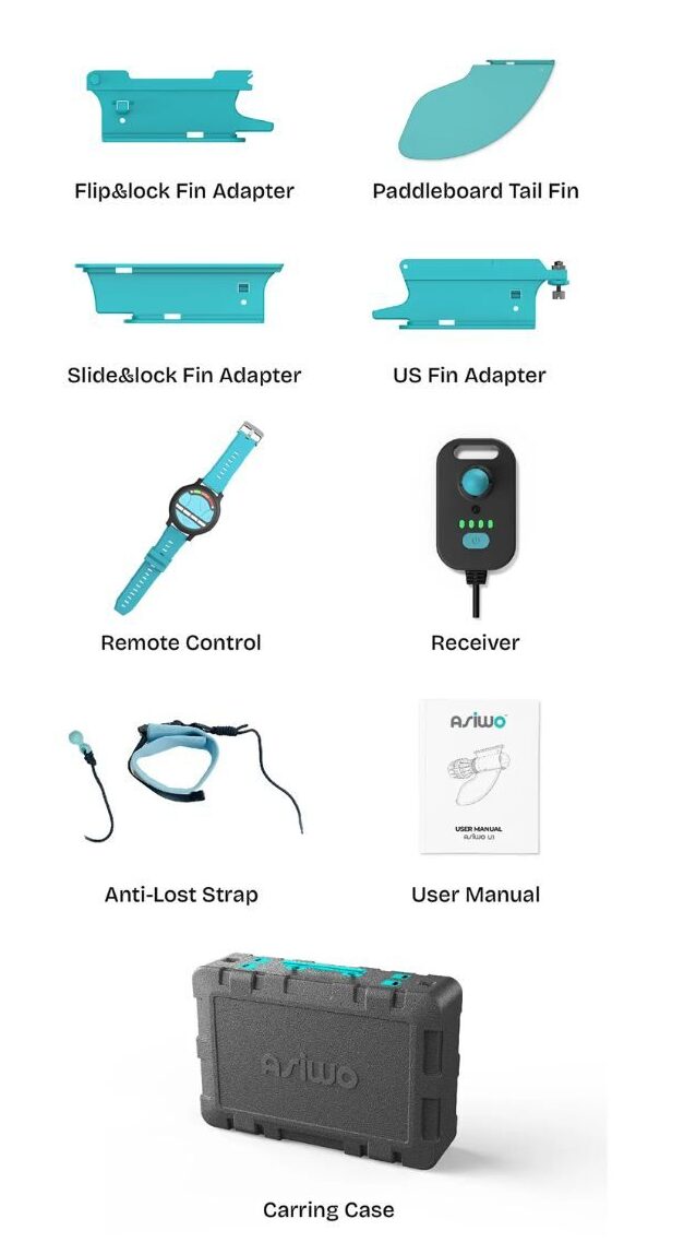 Asiwo u1 product kit contents