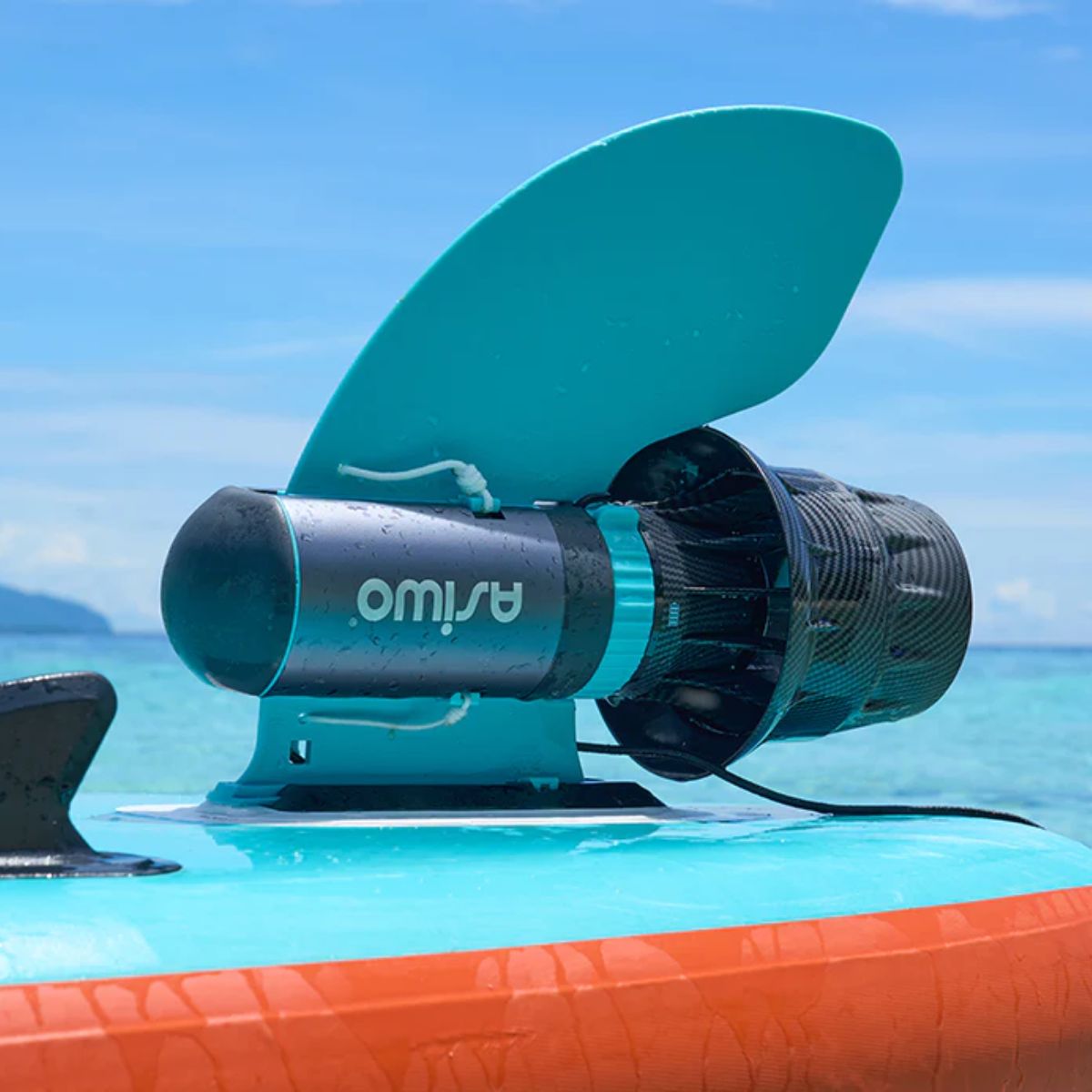 Asiwo u1 installed on a sup board