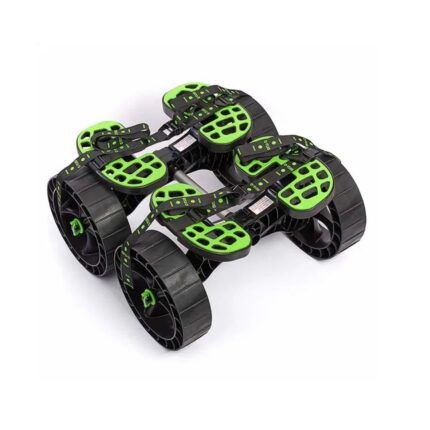 RAILBLAZA Double Up Bar installed with dual trolleys